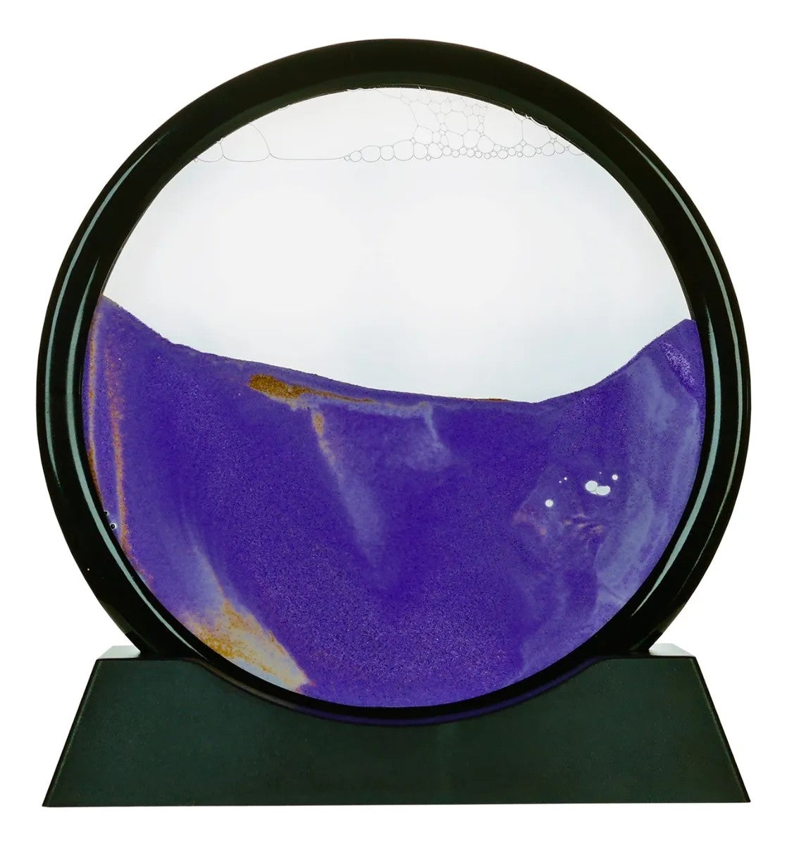 Adorno Arena Movediza 3D - Morado